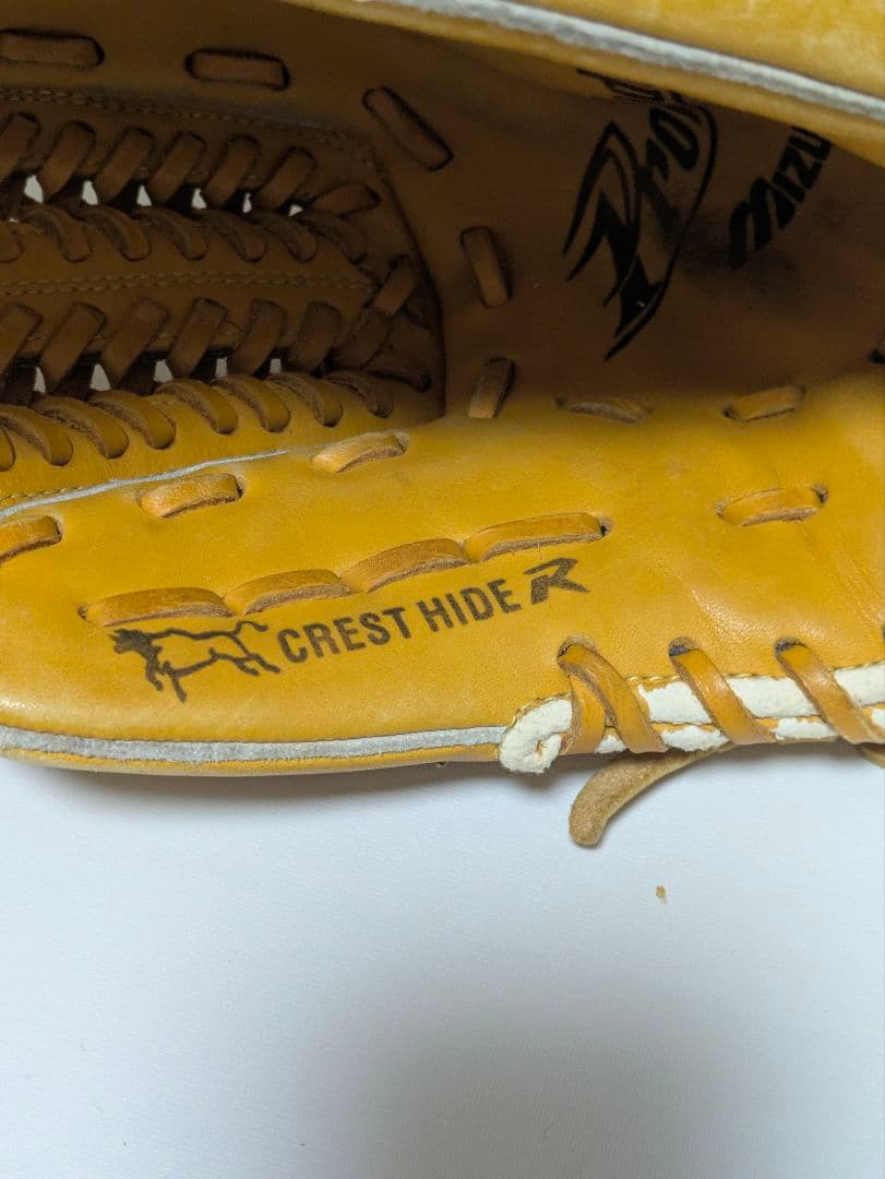 ミズノプロ 内野手用グローブ 旧ロゴ サイズ8 軟式