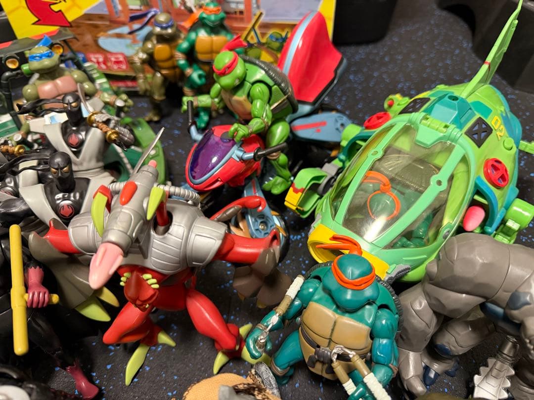 限界特価　ミュータント・タートルズ フィギュアセット　2003,2004