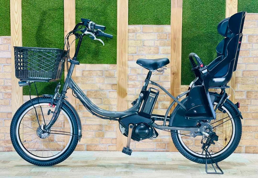 超人気 ビッケ 大人気ブリヂストン 子供乗せ電動アシスト自転車H1298