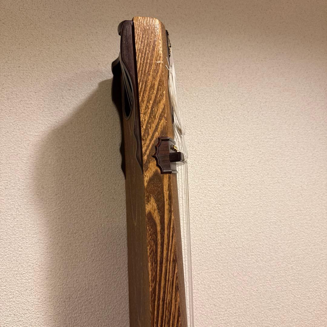 琴 13弦 綾杉彫り くり甲 福山琴