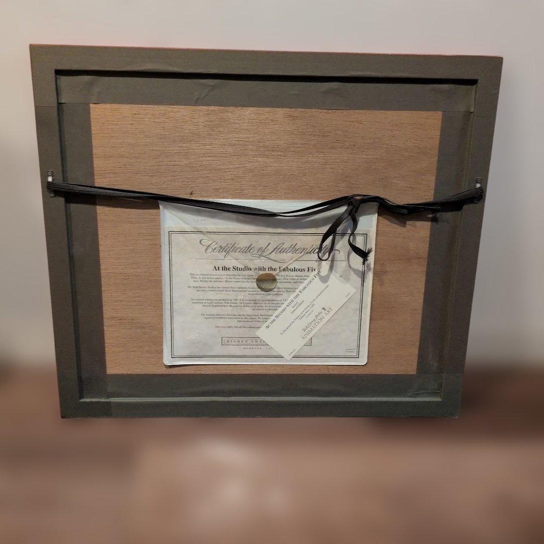 【値下げしました】ミッキーと仲間たちのアート 1996年製32900→25900