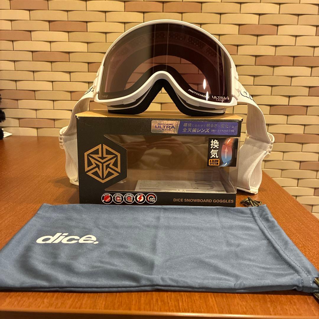 DICEダイス2026限定【GOODMAN / WHO】調光 呼吸するゴーグル