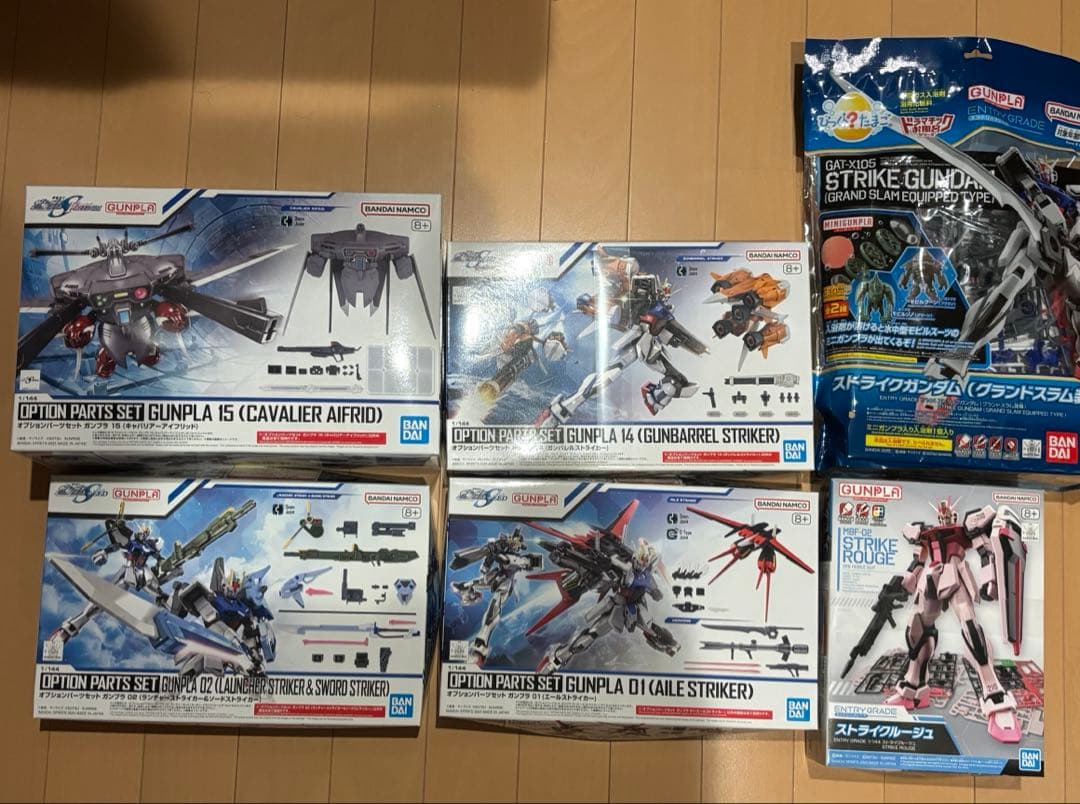 1/144 EG ストライク&ルージュ オプションパーツセット1&2&14&15