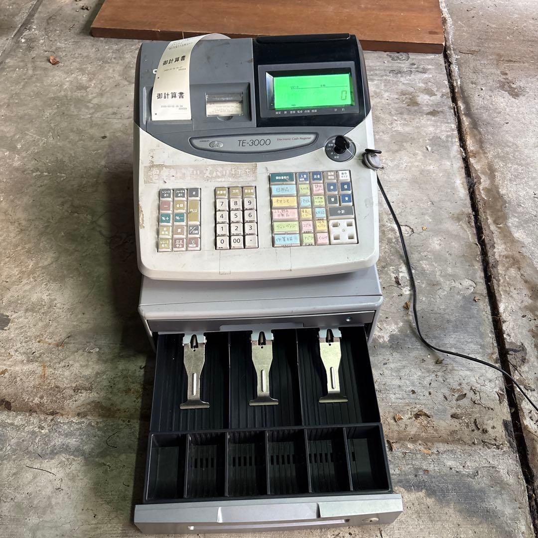 カシオTE-3000レジスター