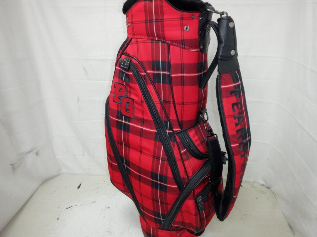 PEARLY GATES★パーリーゲイツ★9.0型★良品★スタッフ★RED