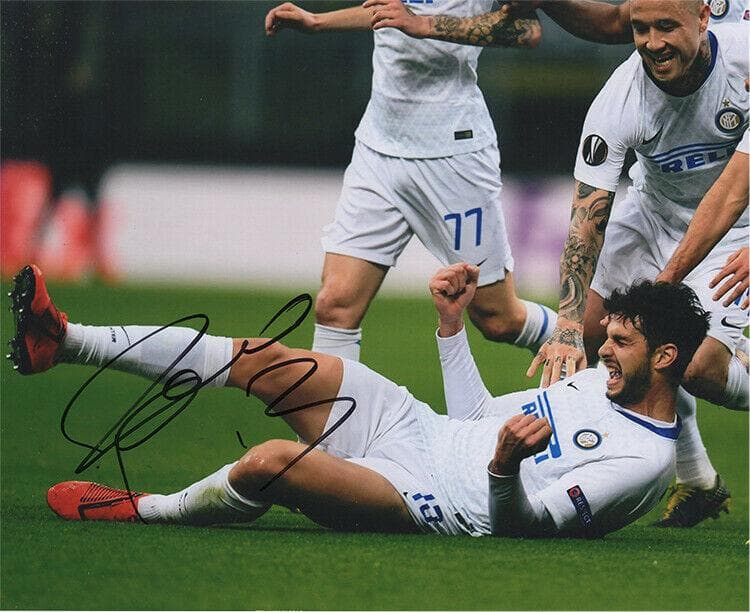 直筆サイン入り写真 アンドレア・ラノッキア インテルナツィオナーレ・ミラノ