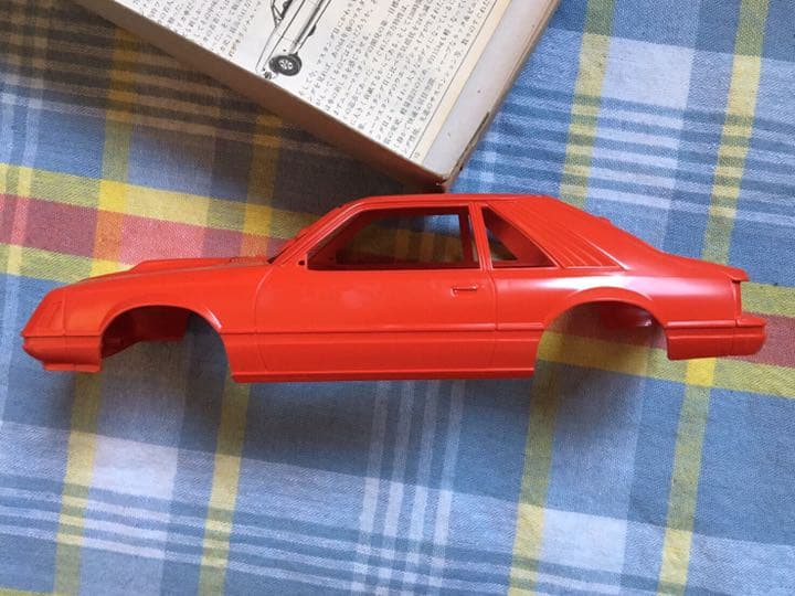 ヴィンテージ 当時モノ 旧バンダイ模型 1/20 フォード・マスタング・コブラ