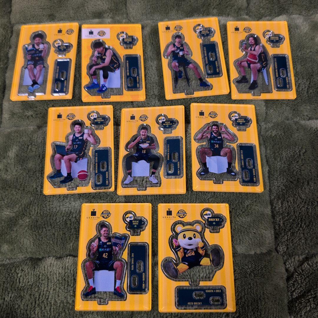 宇都宮ブレックス　USAGIYA コラボ　アクスタ　比江島　シークレット　9点