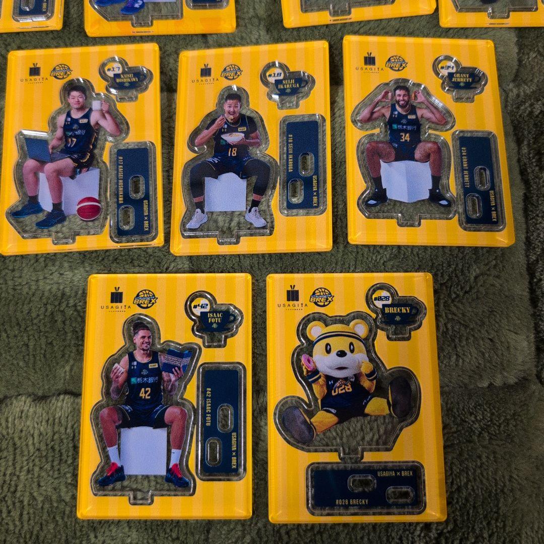 宇都宮ブレックス　USAGIYA コラボ　アクスタ　比江島　シークレット　9点