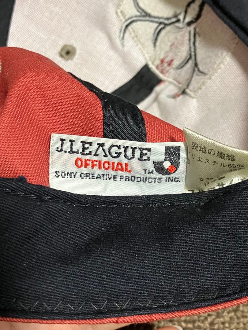 レア 鹿島アントラーズキャップ ピンバッジ&サイン付き 当時物