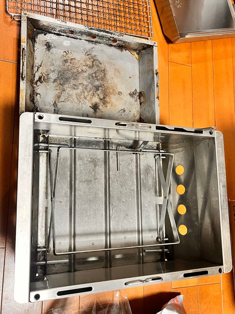 スノーピーク　焼武者　廃盤品　焼き武者　焼肉台