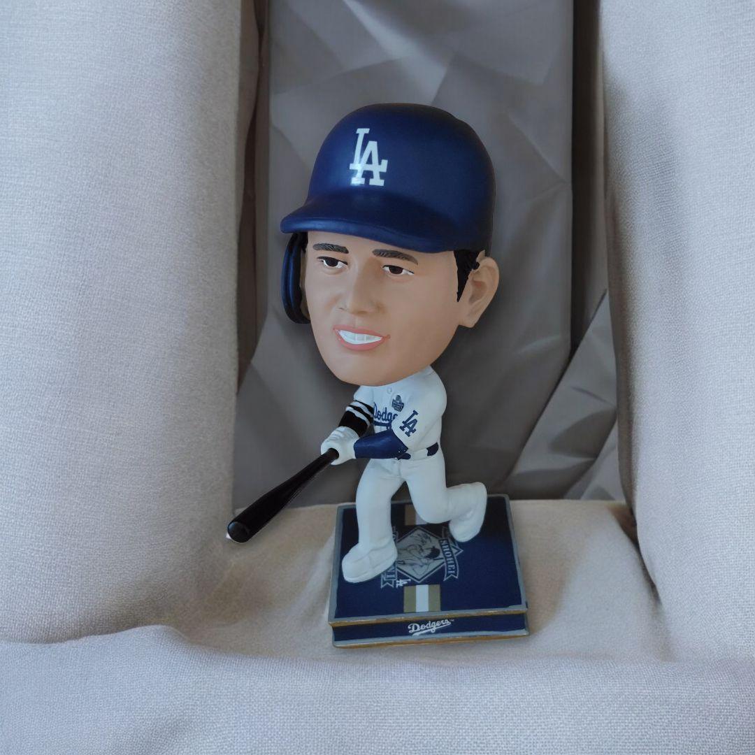 【世界2024個限定】大谷翔平 ミニボブルヘッド 4体セット ドジャース