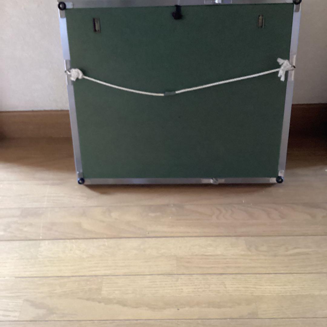 尾形松仙筆　【奥入瀬の秋】真筆証明書在　額装仕立　昭和53年　42万購入品