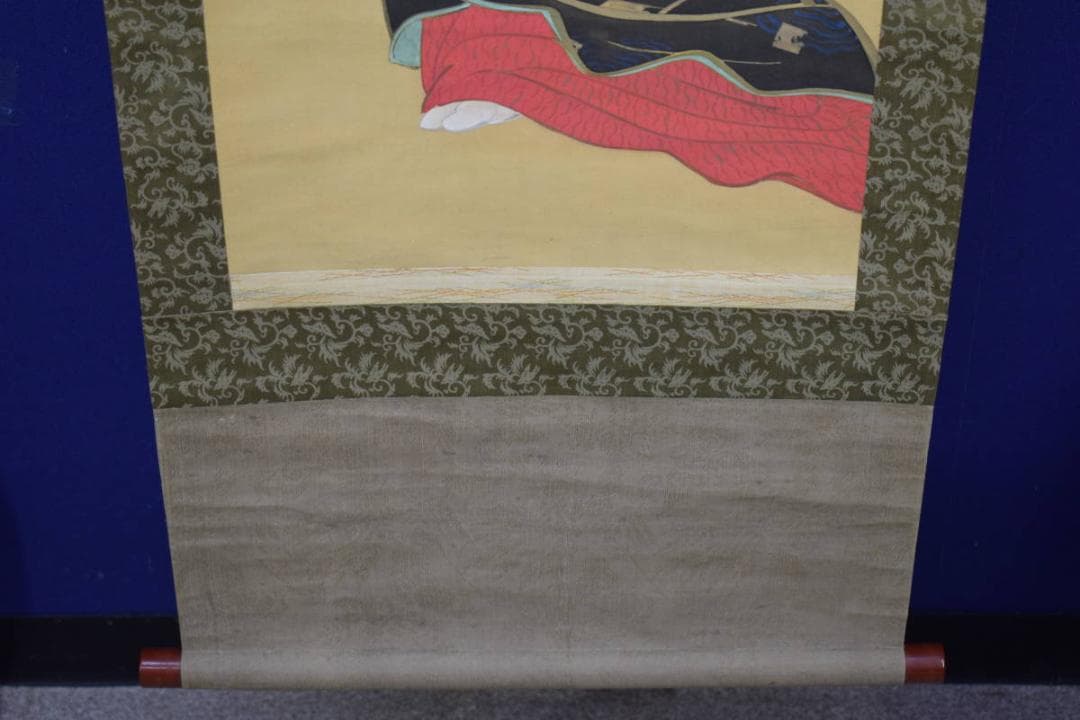 不詳/作者不明/美人画/浮世絵/布袋屋掛軸HH-558