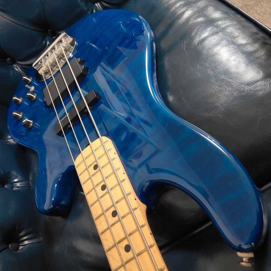 ベース LAKLAND SK-4DX Blue Translucent
