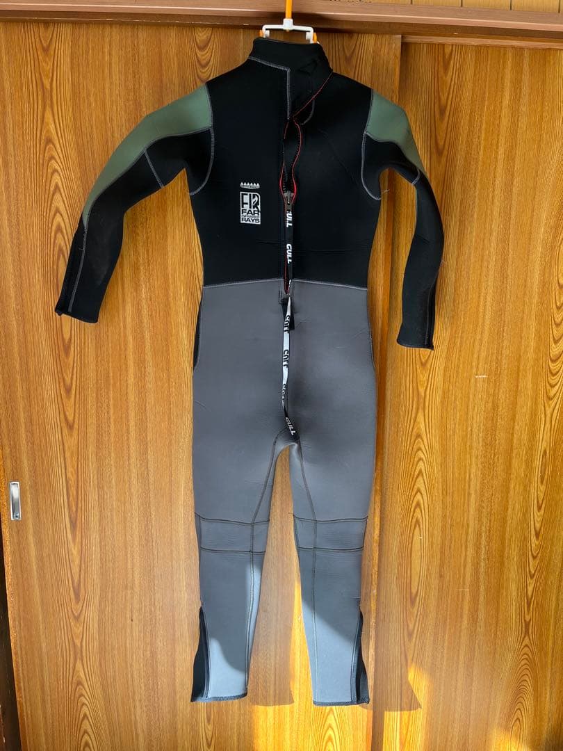 【美品】GULL ウエットスーツ　5mm ML メンズ
