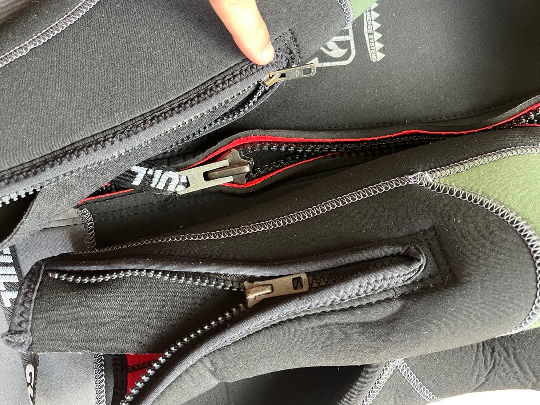 【美品】GULL ウエットスーツ　5mm ML メンズ