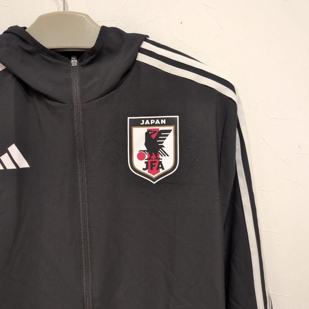 adidas 日本 サッカー ウィンドブレーカー 黒　Мサイズ　サッカー日本代表