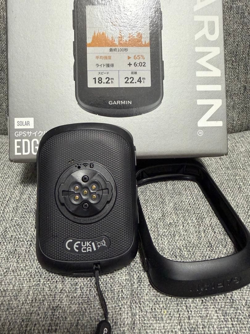 新品同様GARMIN ソーラーGPS サイクルコンピューター　EDGE 840