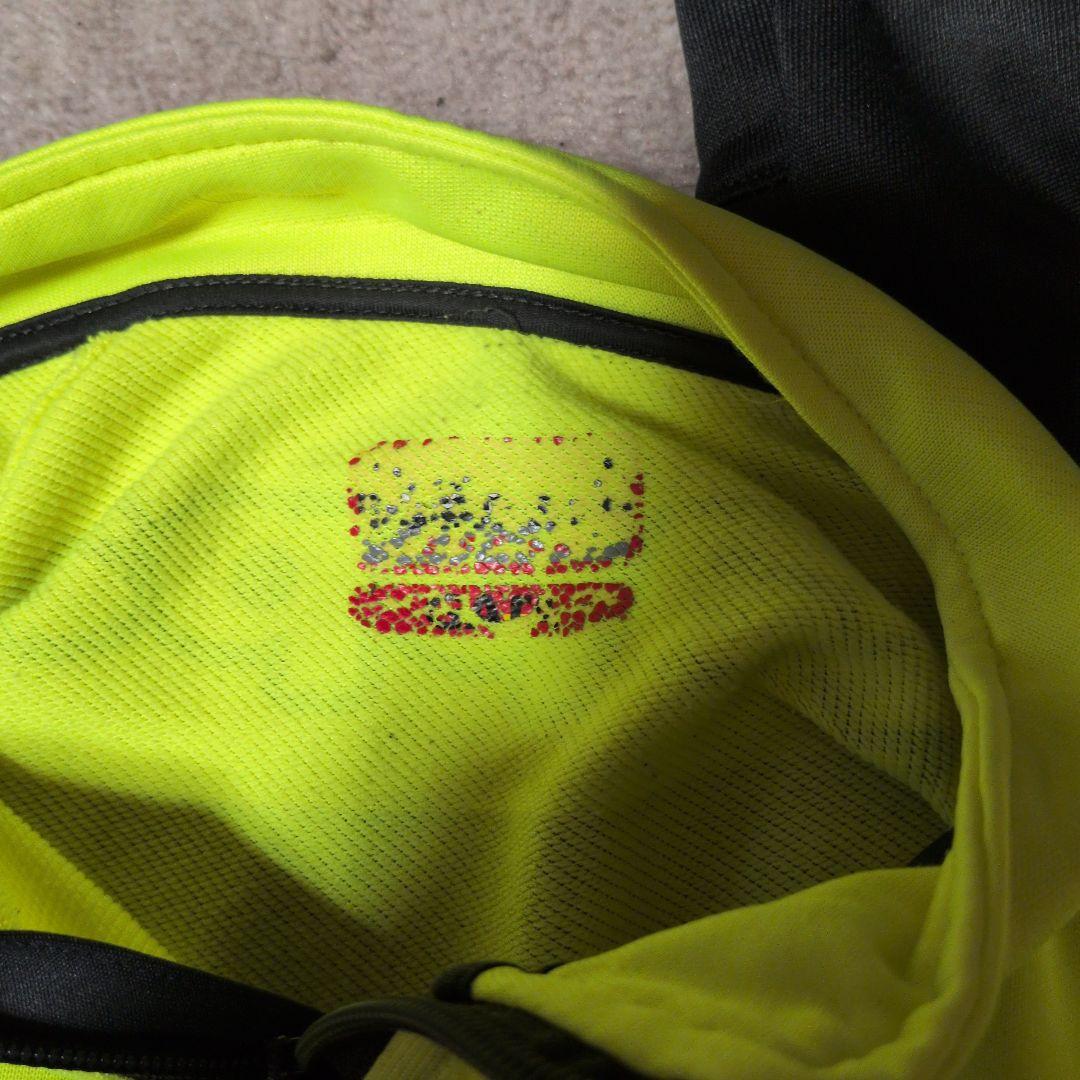 Kappa SSCナポリ トレーニングウェア 蛍光イエローフルスポンサー入り