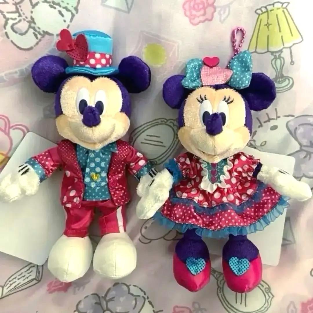 ぬいぐるみバッジ ぬいぐるみ ミニー ミッキー パルパルーザ ファンダーランド