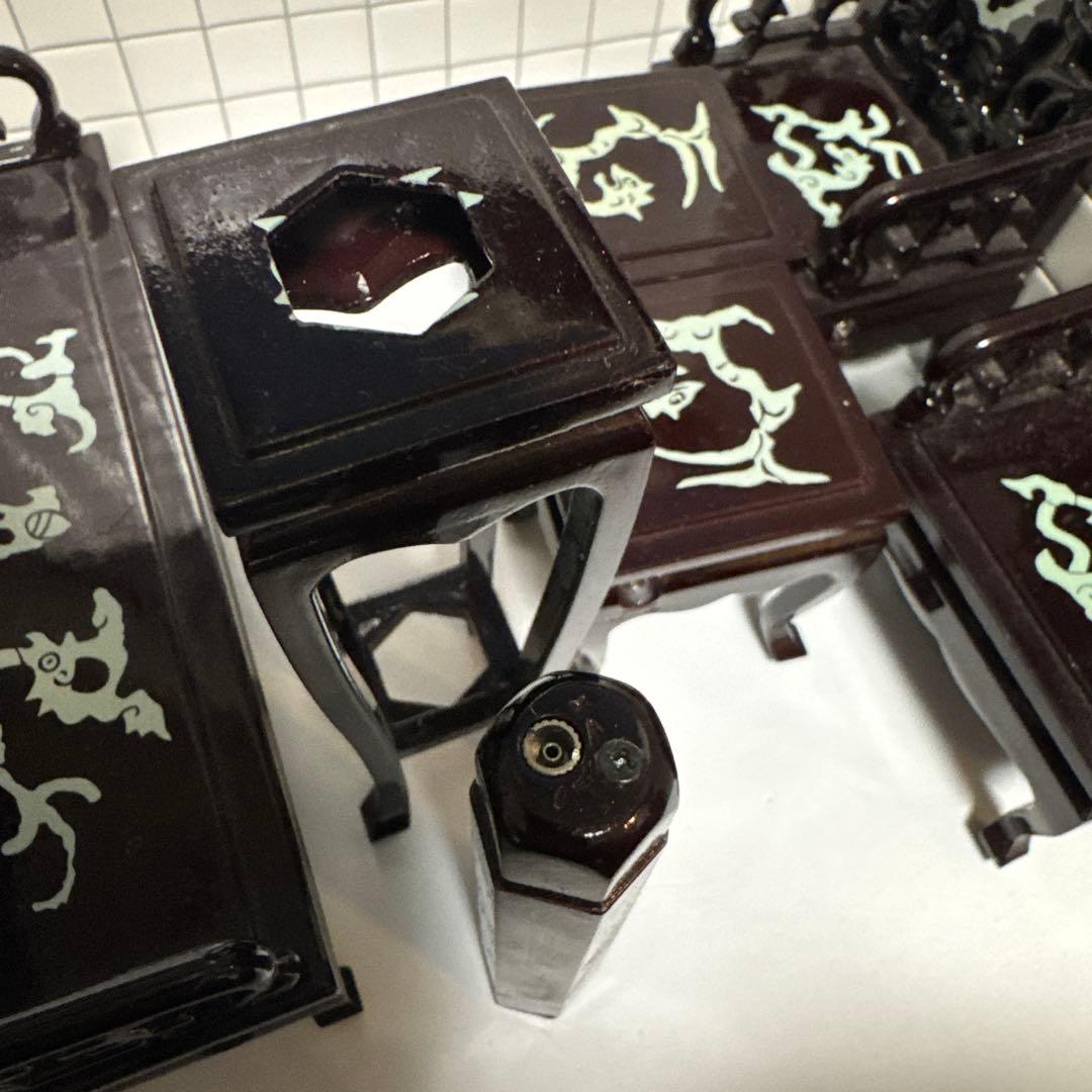 ミニチュア家具セット中国家具　ガスライター