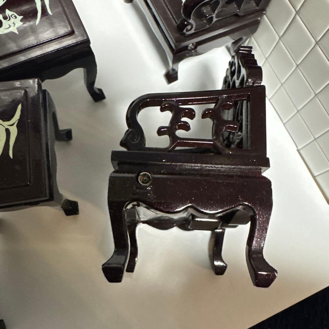 ミニチュア家具セット中国家具　ガスライター