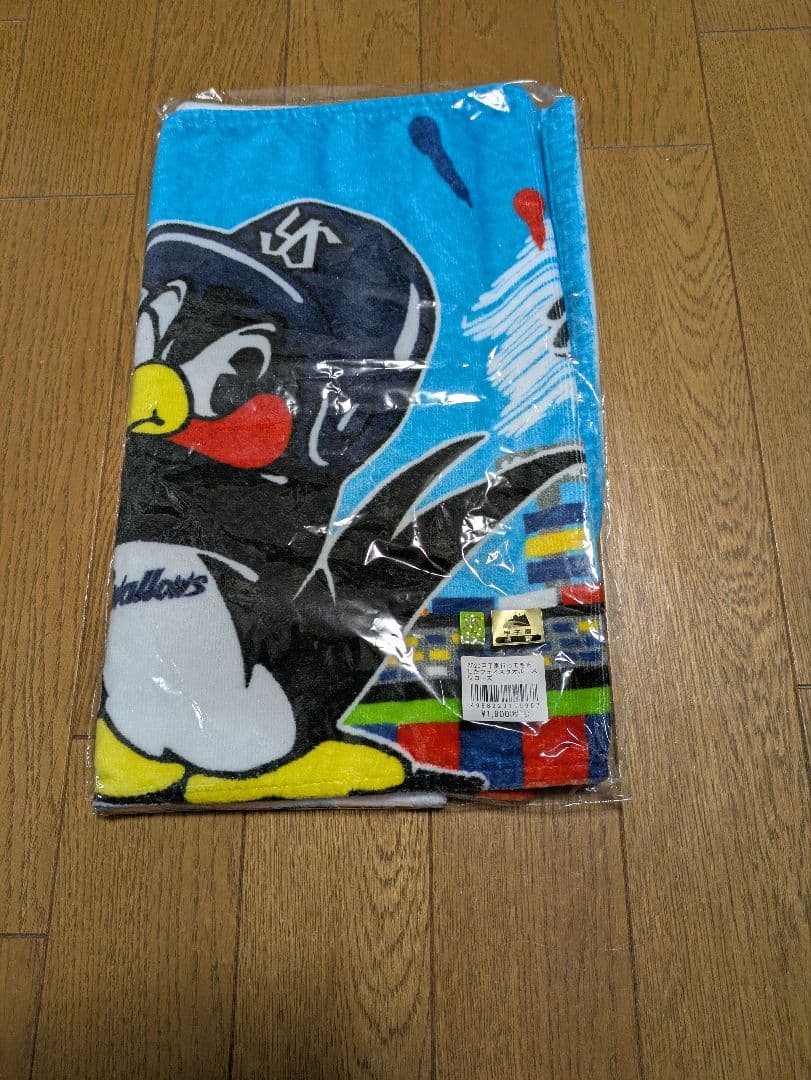 東京ヤクルトスワローズ フェイスタオル(コラボ・限定品) [新品・未使用]