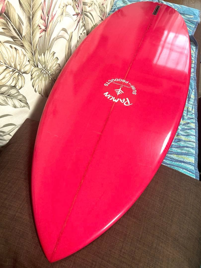 n*o様 【美品】PAMUN SURF-PRODUCTS シングルフィン サーフ