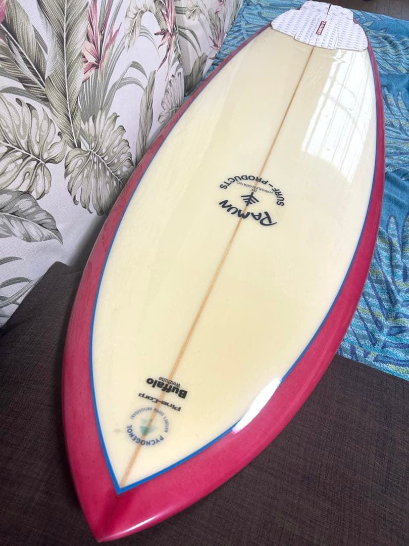 n*o様 【美品】PAMUN SURF-PRODUCTS シングルフィン サーフ