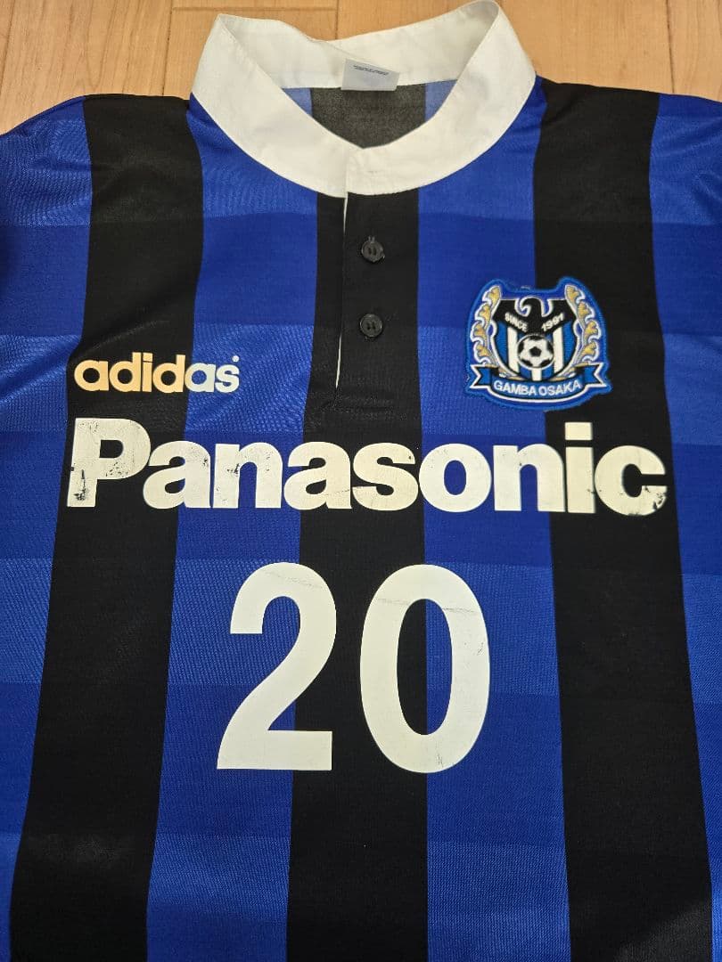 97-98 ガンバ大阪 宮本恒靖選手実使用ユニフォーム 日本代表