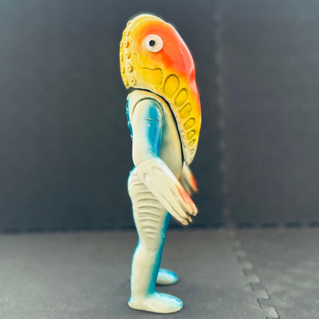 ブルマァク メトロン星人 ソフビ 当時物