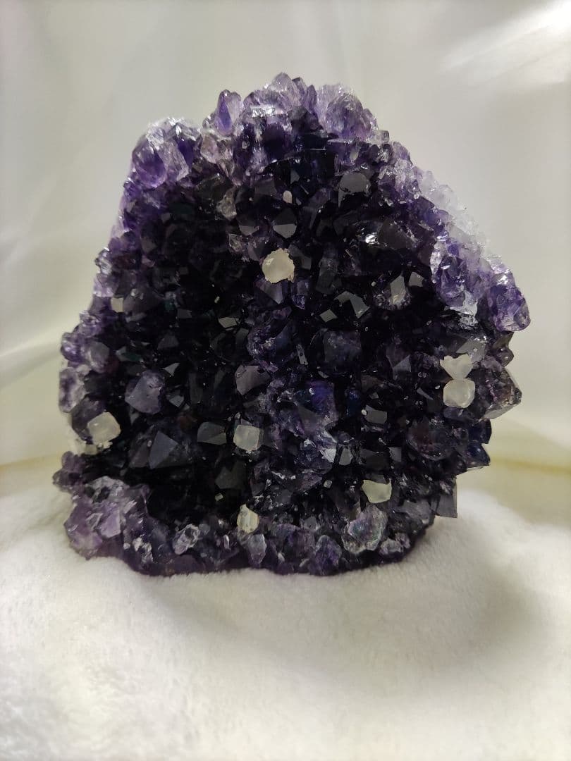 パワーストーン　原石　アメジスト　クラスター　重さ　1.325kg　№001