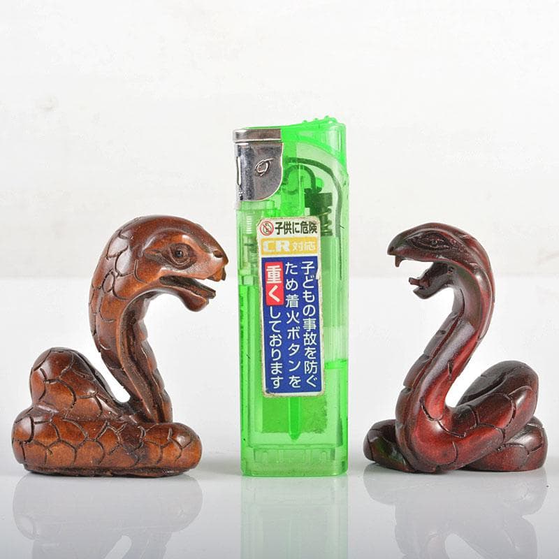 時代提げ物　木彫　蛇　置物　根付　10点まとめて　M　R6166