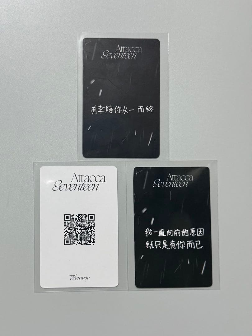 【1163】SEVENTEEN attacca yizhiyu 中国 ウォヌ