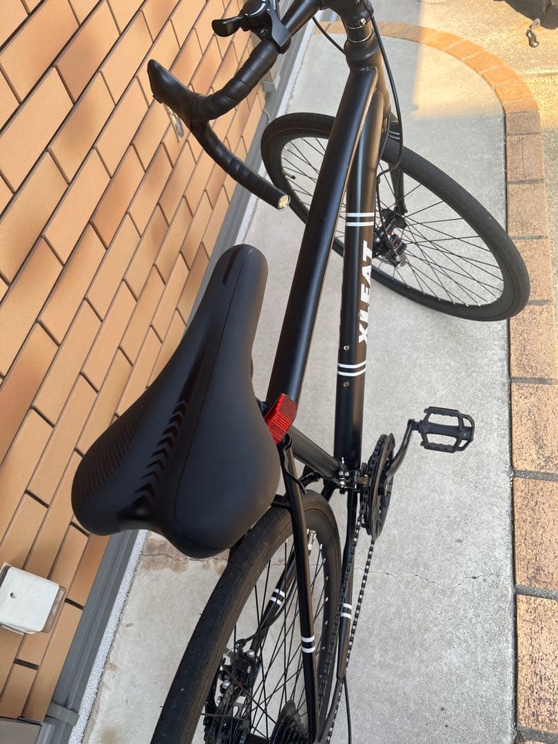 中古品　ロードバイク 自転車 初心者 21段変速　ブラック