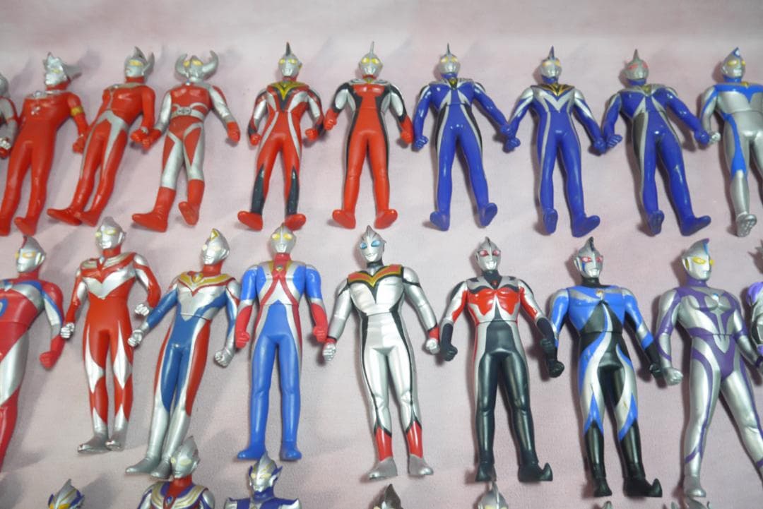 ウルトラヒーローシリーズ　800サイズ新金型　500サイズ　ソフビ　70体セット