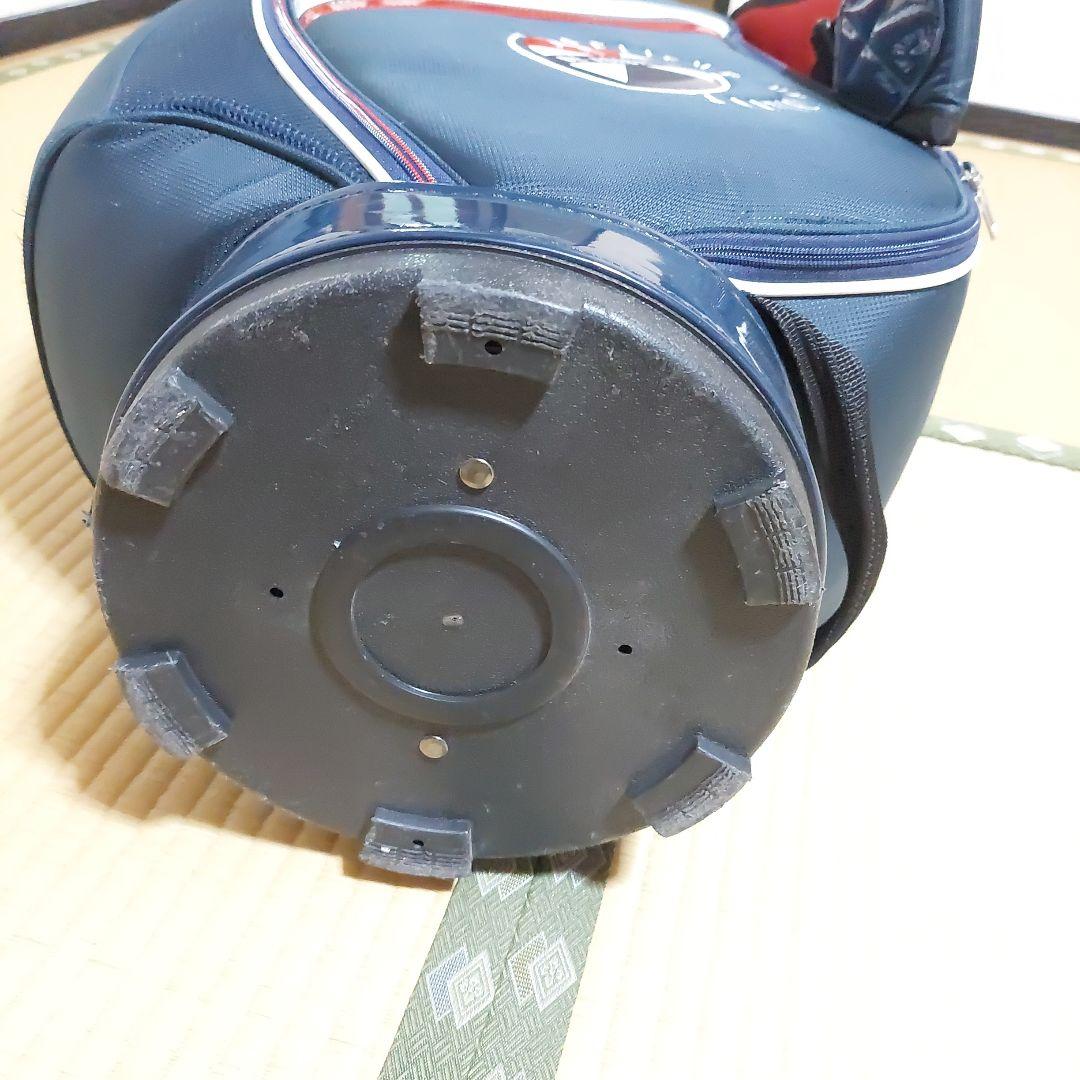 adabat ゴルフバッグ ネイビー ストライプ