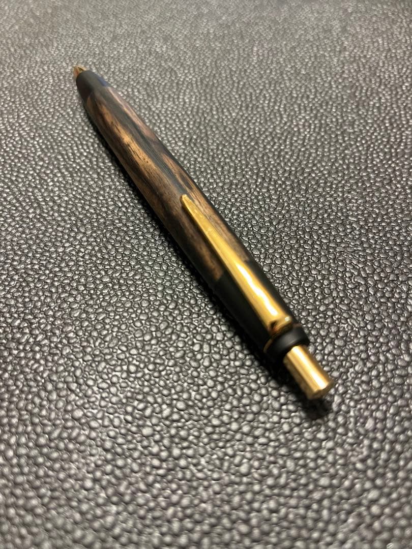 野原工芸　特上黒柿　ボールペン　スタンダード