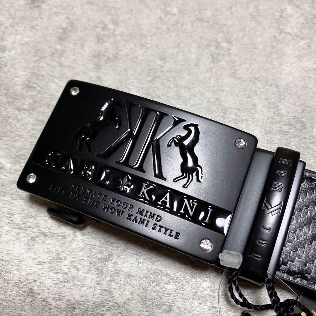 【新品タグ付き】　KARL KANI カールカナイ　ゴルフベルト　ブラック