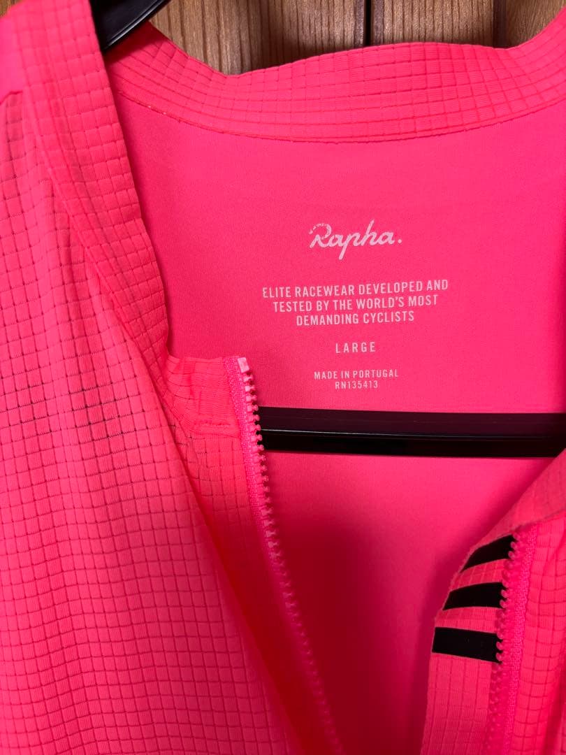 Rapha サイクルジャージ Lサイズ ピンク