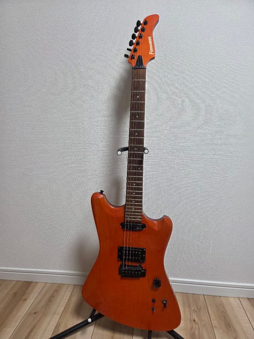 【美品】kiyoshiモデル エレキギター オレンジ