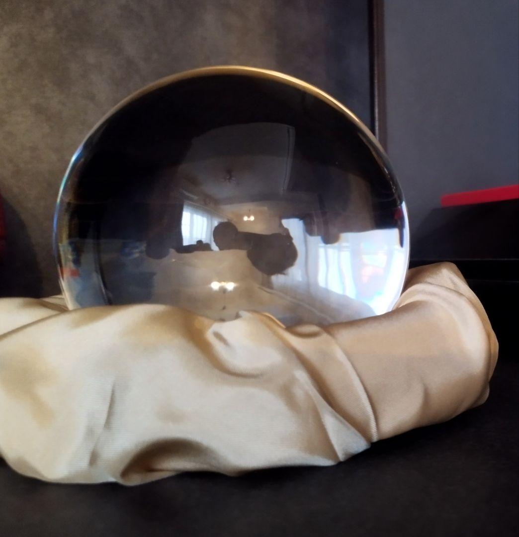 【未鑑定品】水晶丸玉