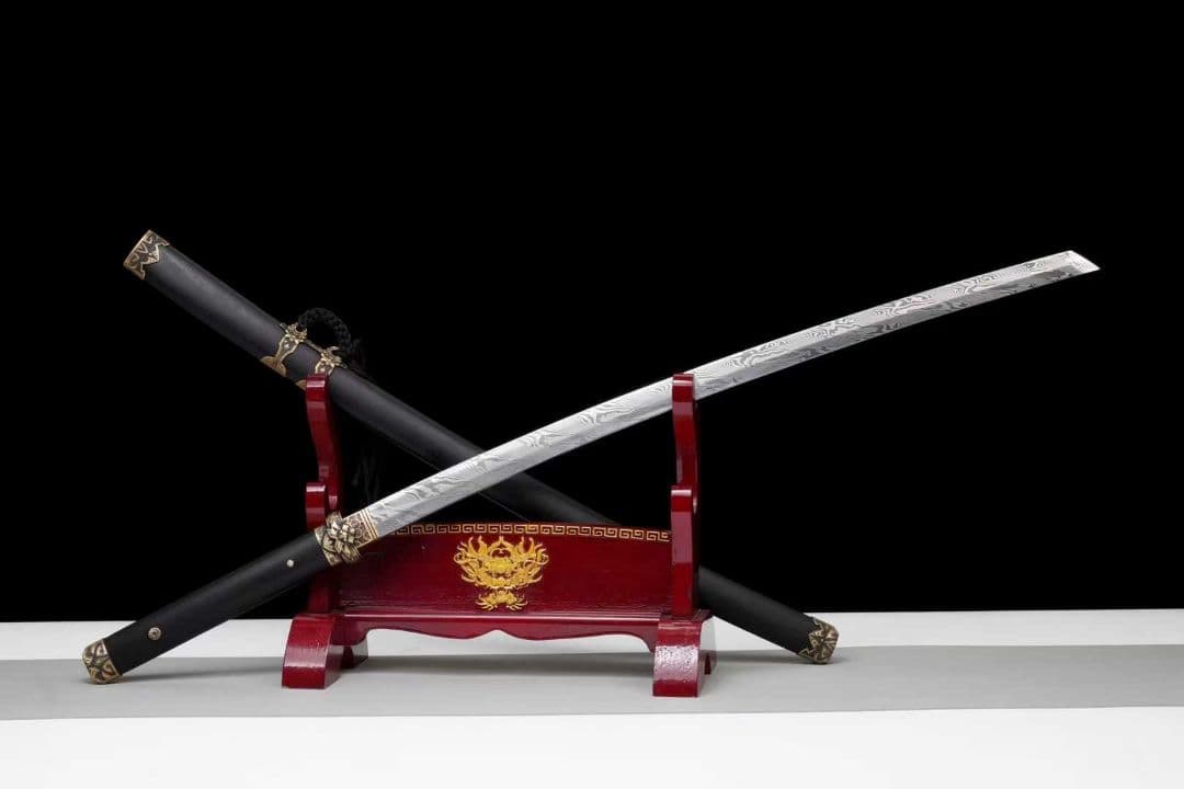 【チーターの曲げ刀】古兵器 武具 刀装具 日本刀　模造刀 居合刀 武士道 鑑賞用