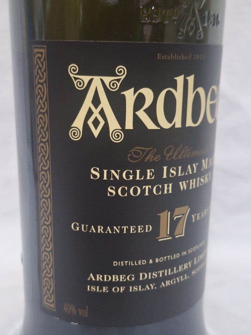 ◇本日23:30迄◇ア－ドベック17年 旧ボトル 90年代流通 シングルモルト