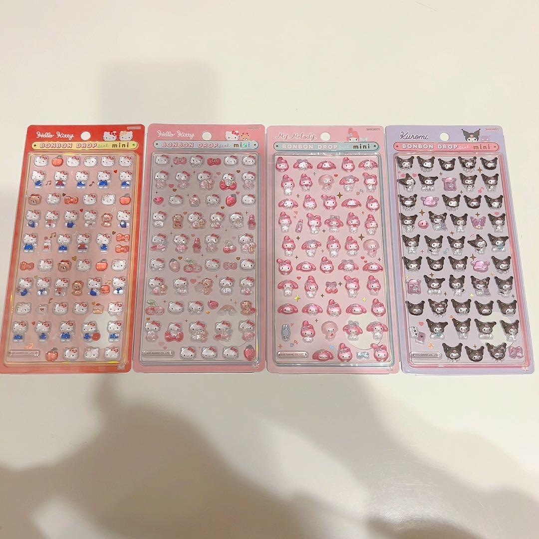 ボンボンドロップシール サンリオmini 8枚 たまごっち 4枚セット 正規品