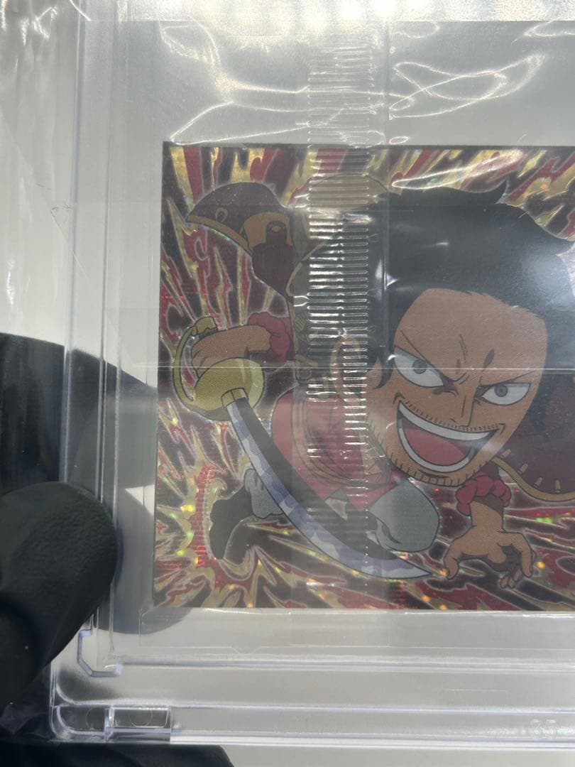 【希少】両面ロジャー ワンピースウエハースLog12 ゴールドパラレル