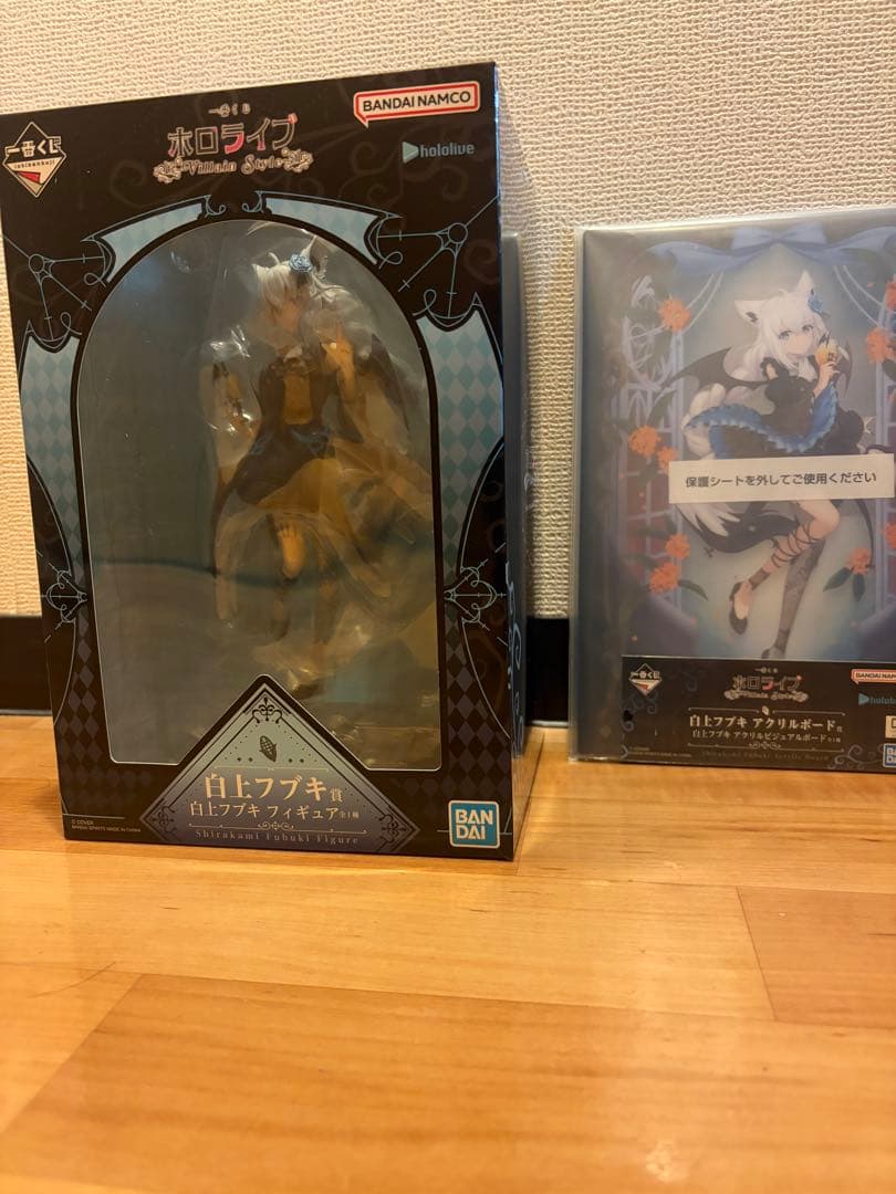 【まとめ売り】一番くじ ホロライブ 白上フブキ フィギュア＋アクリルボード