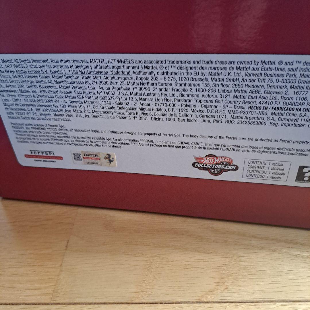 フェラーリF2012 ミニカー1/18