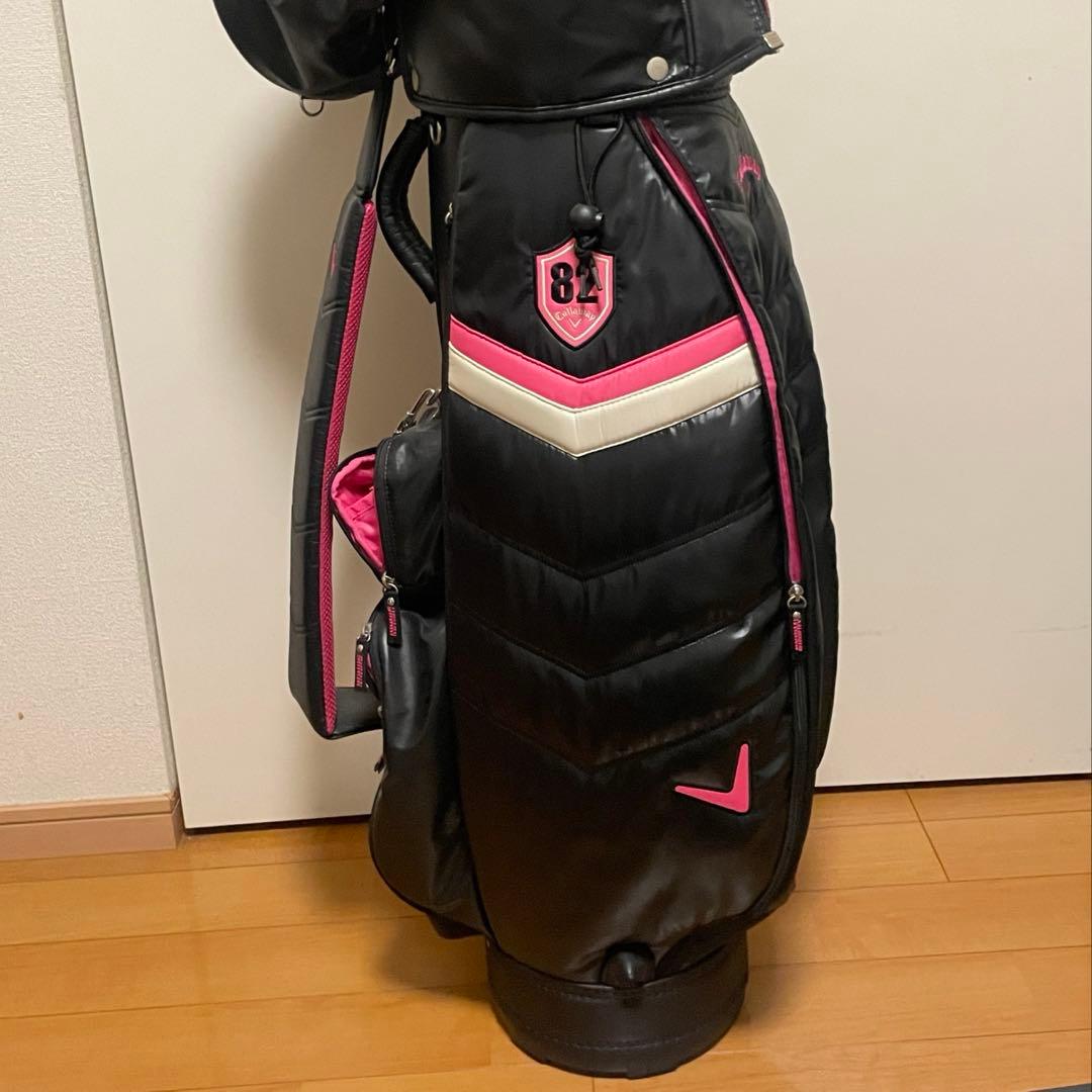 Callaway ゴルフバッグ キャディバッグ 82モデル　ブラック× ピンク
